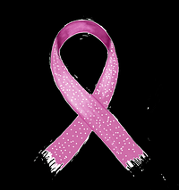 Breast cancer ribbon-blackbackground (2)